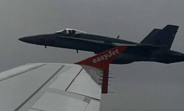 Ισπανία: Αεροπλάνο της Easyjet προσγειώθηκε συνοδεία μαχητικού F-18 μετά από απειλή για βόμβα