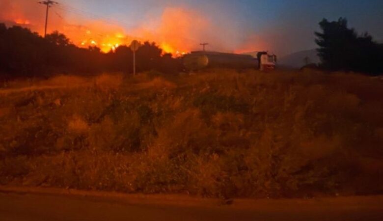 Μεγάλη φωτιά στην Άμφισσα: Εκκενώνεται η Βόρεια Ιτέα – «Απειλούνται εργοστάσια», λέει ο πρόεδρος της κοινότητας