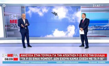 Τούρκος αναλυτής για τα F-35: Είναι «ρομπότ», δεν έχουν καμία σχέση με τα F-16