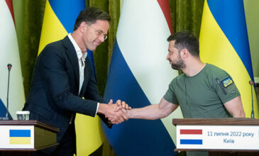 Ουκρανία: Ο πρωθυπουργός της Ολλανδίας υπόσχεται νέα στρατιωτική και οικονομική βοήθεια στο Κίεβο