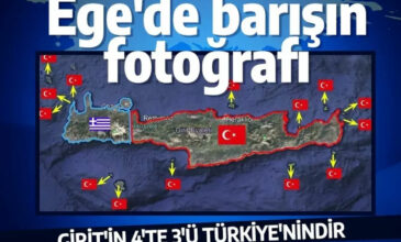 Νέα προκλητική προπαγάνδα από τουρκικό site: «Τα 3/4 της Κρήτης μας ανήκουν» – «Παράνομη η παρουσία της Ελλάδας»