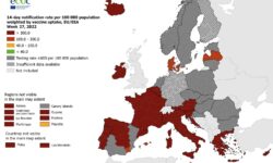 ECDC: Στο «βαθύ κόκκινο» και πάλι η Ελλάδα