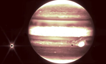 NASA: Το τηλεσκόπιο James Webb τράβηξε νέες φωτογραφίες του Δία και των φεγγαριών του