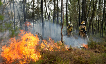 Μεγάλη φωτιά στην Πορτογαλία: Εκκενώθηκαν 19 μικρά χωριά, τέσσερις εγκαταστάσεις υποδοχής τουριστών και μια κατασκήνωση