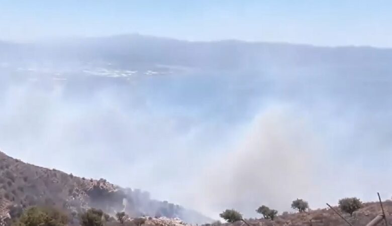Φωτιά στο Ρέθυμνο: Νέα αναζωπύρωση στο μέτωπο του Αγίου Γεωργίου – «Μάχη» με τις φλόγες και τους ανέμους