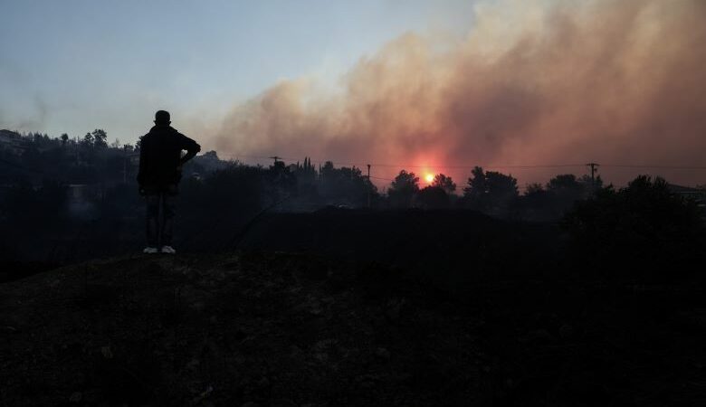 Μεγάλη φωτιά στην Πεντέλη: Δεν υπάρχει διαρροή φυσικού αερίου στην Παλλήνη