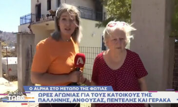Ελένη Γερασιμίδου: Κάηκε το σπίτι της στην Παλλήνη – «Όλα είναι κατεστραμμένα»