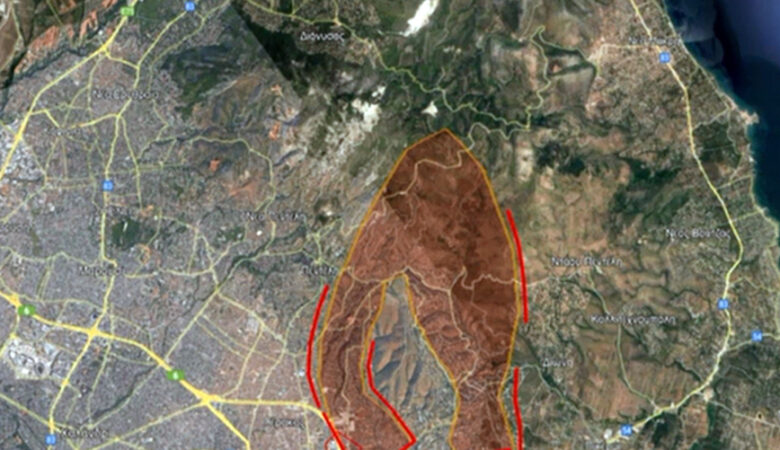 Μεγάλη φωτιά στην Πεντέλη: Ενεργά μέτωπα σε Γέρακα, Ανθούσα, Παλλήνη και Διώνη – Δείτε τον χάρτη