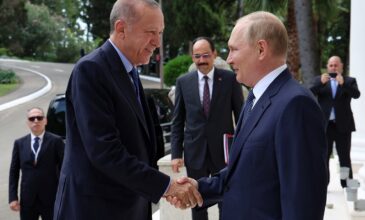 Πούτιν: Οι ευρωπαίοι θα πρέπει να είναι ευγνώμονες στην Τουρκία για την αδιάλειπτη ροή φυσικού αερίου