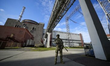 Ουκρανία: Διακόπηκε η λειτουργία ενός αντιδραστήρα του πυρηνικού σταθμού Ζαπορίζια μετά από βομβαρδισμούς
