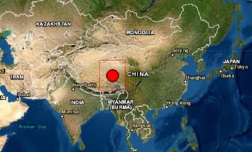 Κίνα: Σεισμός 5,6 Ρίχτερ έγινε στα δυτικά της χώρας