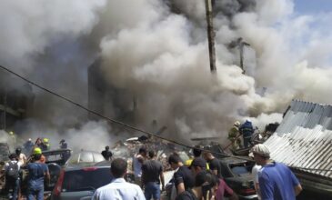 Αρμενία: 5 νεκροί, δεκάδες τραυματίες εξαιτίας έκρηξης στην εμπορική ζώνη της πρωτεύουσας