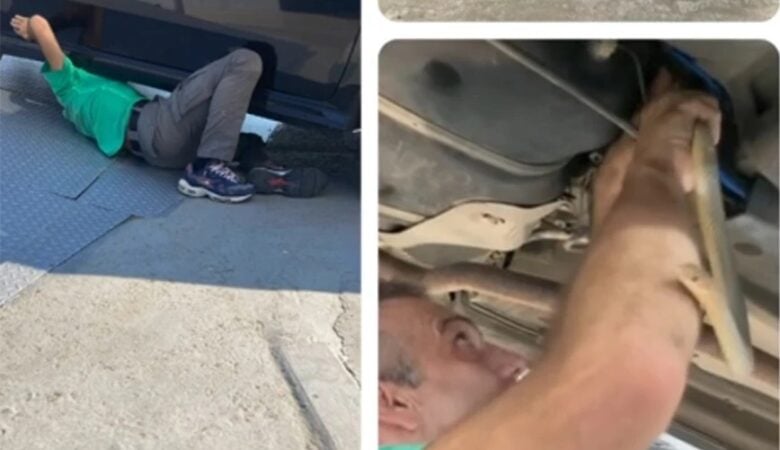 Φίδι κρύφτηκε σε ντεπόζιτο αυτοκινήτου – Δείτε βίντεο