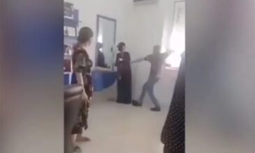 Βίντεο σοκ: Άνδρας χτυπάει τη σύζυγό του επειδή πήγε σε ινστιτούτο ομορφιάς