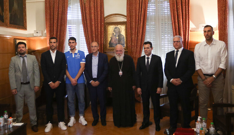 Eurobasket: Με 14 παίκτες αναχωρεί η Εθνική για Μιλάνο – Αντιπροσωπεία επισκέφτηκε τον Αρχιεπίσκοπο Ιερώνυμο