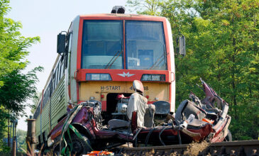 Τραγωδία στην Ουγγαρία: Επτά νεκροί όταν τρένο παρέσυρε αυτοκίνητο που επιχείρησε να διασχίσει αφύλακτη διάβαση