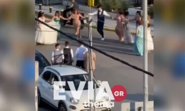 Χαλκίδα: Νύφη προκάλεσε κυκλοφοριακό χάος όταν έκλεισε τον δρόμο για να χορέψει μαζί με τους καλεσμένους