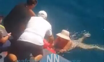 Πάτρα: Φέρι μποτ έσωσε δύο ηλικιωμένες που παρασύρθηκαν από τη θάλασσα στο Ρίο – Δείτε βιντεο