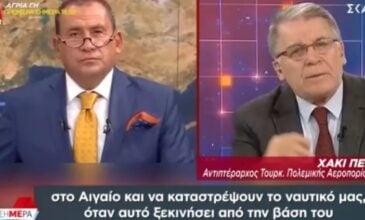 Τούρκος αντιπτέραρχος προειδοποιεί για συντριβή στο Αιγαίο: «Θα γίνει νέο Ναυαρίνο – Έλληνες και ΗΠΑ θα μας βυθίσουν τον στόλο»