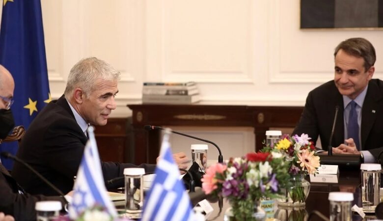 Μητσοτάκης: Συναντήθηκε με τον πρωθυπουργό και ΥΠΕΞ του Ισραήλ Γιαΐρ Λαπίντ στη Νέα Υόρκη