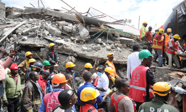 Κένυα: Τουλάχιστον πέντε νεκροί από την κατάρρευση εξαώροφου κτιρίου