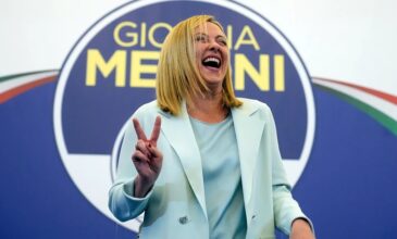 Πολιτικός σεισμός στην Ιταλία: Η ακροδεξιά Τζόρτζια Μελόνι κέρδισε τις εκλογές και πάει για πρωθυπουργός