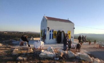 Ηράκλειο: Εγκαινιάστηκε ο Ναός του Προφήτη Ηλία που είχε καταρρεύσει από τον σεισμό στο Αρκαλοχώρι