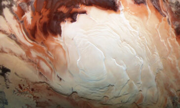 Αστρονομία: Νέες ενδείξεις για την ύπαρξη υγρού νερού κάτω από τον νότιο πόλο του Άρη