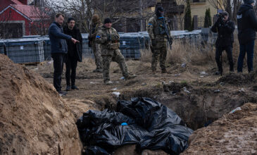 Ουκρανία: Έντεκα άμαχοι βρέθηκαν νεκροί στο χωριό Κιριλίφκα, μετά την αποχώρηση των Ρώσων