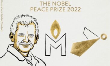 Νόμπελ Ειρήνης 2022: Στον Ales Bialiatski και σε δύο ανθρωπιστικές οργανώσεις