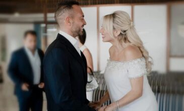 Κωνσταντίνα Σπυροπούλου: Βίντεο από τον γάμο της με τον Βασίλη Σταθοκωστόπουλο