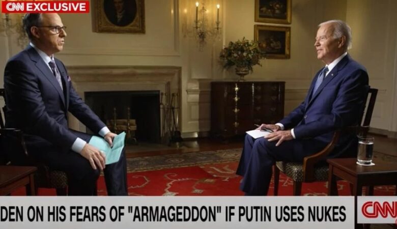 Τζο Μπάιντεν: Τι είπε στο CNN για το εάν ο Πούτιν θα δώσει διαταγή για πυρηνικό όπλο