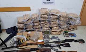 Αργολίδα: Όπλα και εκρηκτικά βρέθηκαν σε αποθήκη εγκληματικής οργάνωσης διακίνησης ναρκωτικών