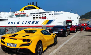 Ηγουμενίτσα: Γιατί το λιμάνι γέμισε με δεκάδες Ferrari – Θα φτάσουν μέχρι την λίμνη Πλαστήρα
