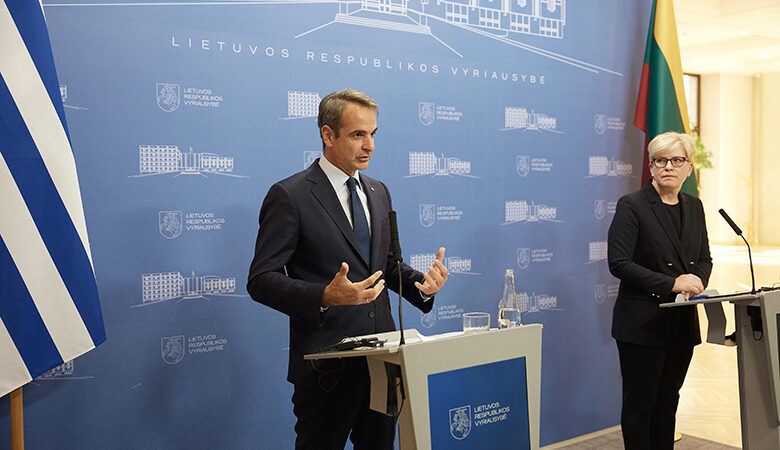Ολοκληρώθηκε η επίσκεψη του πρωθυπουργού στη Λιθουανία – Τι συζητήθηκε με την ηγεσία της χώρας