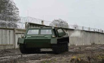 Η Ουκρανία ναρκοθετεί τα σύνορα της με την Λευκορωσία
