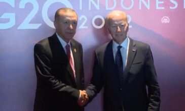 G20: Τετ α τετ Μπάιντεν – Ερντογάν στο Μπαλί