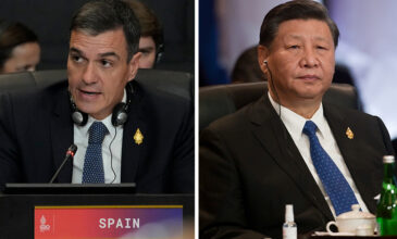 Ο Ισπανός πρωθυπουργός ζήτησε από τον Κινέζο πρόεδρο να ασκήσει την επιρροή του στη Ρωσία για να τελειώσει ο πόλεμος