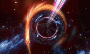Ανιχνεύθηκε η πιο μακρινή μαύρη τρύπα που «καταπίνει» άστρο και στέλνει υπέρλαμπρο πίδακα ακτινοβολίας προς τη Γη