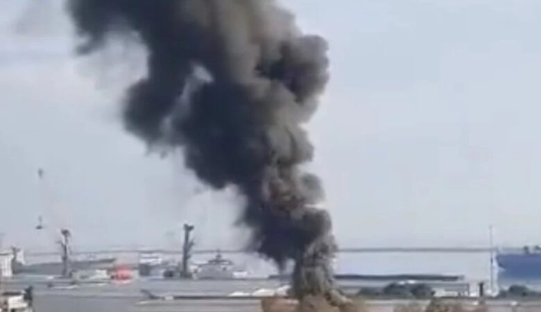 Τουρκία: Έκρηξη και φωτιά στο λιμάνι της Σαμψούντας – Δείτε βίντεο