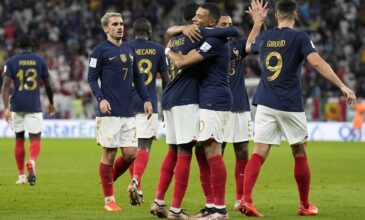 Παγκόσμιο Κύπελλο 2022: Με τον «αέρα» της παγκόσμιας πρωταθλήτριας η Γαλλία στους «8»