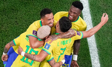 Μουντιάλ 2022: Σάμπα «χόρεψε» η Βραζιλία τη Νότια Κορέα και πέρασε στα προημιτελικά – Δείτε τα highlights