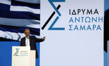 Αντώνης Σαμαράς: Η ομιλία – παρέμβαση και το προσκλητήριο γαλάζιας ενότητας – Η αναφορά για Μητσοτάκη και Κ. Καραμανλή