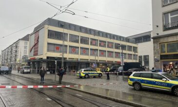 Γερμανία: «Λήξη συναγερμού» για την κατάσταση ομηρίας σε εμπορικό κέντρο της Δρέσδης