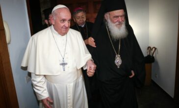 Αρχιεπίσκοπος Ιερωνύμος: «Με αισθήματα ειλικρινούς ευγνωμοσύνης υποδεχθήκαμε την βούληση του φίλου Πάπα Φραγκίσκου»