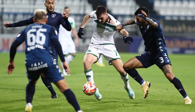 Super League: «Σκόνταψε» ο Παναθηναϊκός στην Νίκαια (1-1) με τον Ιωνικό