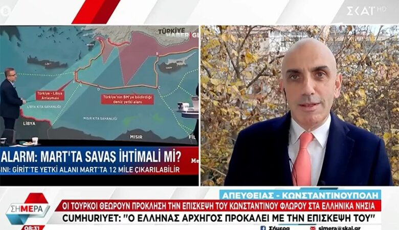 Tουρκικά ΜΜΕ: «Πρόκληση η επίσκεψη του αρχηγού του ΓΕΕΘΑ στα ελληνικά νησιά»