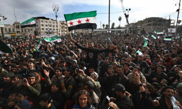 Διαδηλώσεις στη βόρεια Συρία κατά της προσέγγισης Δαμασκού-Άγκυρας