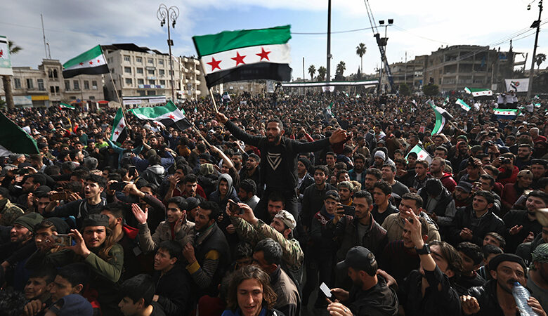 Διαδηλώσεις στη βόρεια Συρία κατά της προσέγγισης Δαμασκού-Άγκυρας