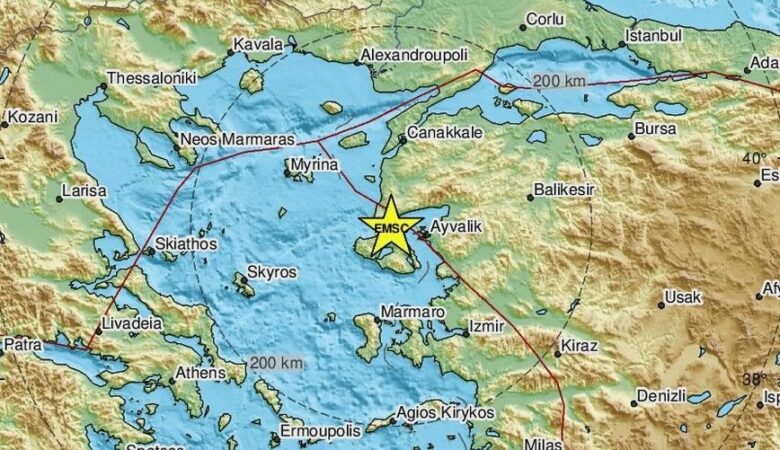Λέσβος: Δύο ισχυροί σεισμοί 4,7 και 4,9 Ρίχτερ ταρακούνησαν το νησί